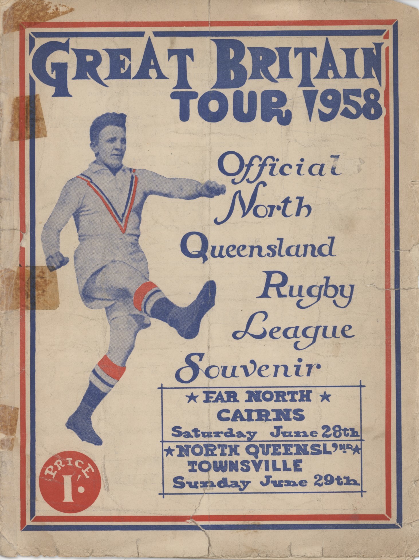 great britain rugby league tour 1958