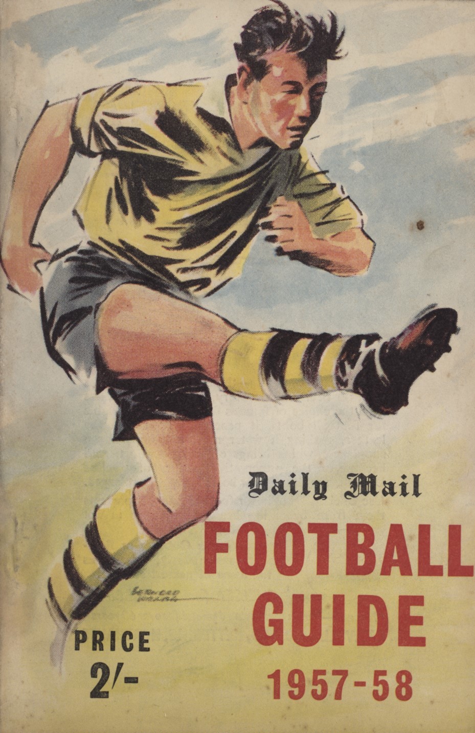 DAILY MAIL FOOTBALL GUIDE 1957-58 - Football Annuals & Periodicals ...